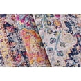 thumbnail image 4 of Orlando Blue Yellow Traditional Indoor/Outdoor Area Rug 2'7" x 4'11", 4 of 5