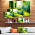 thumbnail image 3 of Belle Herbe Verte et Arbres - Grande Impression sur Toile de Paysage, 3 of 4