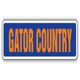 thumbnail image 1 of SignMission SS-730-Gator Country 30 Po. Panneau de Rue Gator Country - Amateur de Fans de Football Gators, 1 of 1