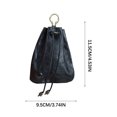 thumbnail image 2 of EGNMCR Organisation et Rangement Vache Sac de Rangement Vintage Portefeuille Cuir de Vache Porte-Clés pour Femme Dispositif de Rangement, 2 of 5