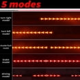 thumbnail image 4 of Night Lights Temperament Fall Warning Signal Driving Light Strip LED Light Bar Flexible Switchback Truck Sequential Turn Signal Light, 4 of 8