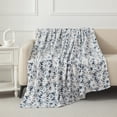 thumbnail image 1 of Mainstays Plush Throw Blanket Daisy, 1 of 8