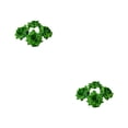 thumbnail image 1 of Decodeary 50pieces Low Maintenance Soft Texture Fabric For Albums And Decorations Realistic Appearance Fiber Wide Application Deep Green 4.5cm 2Set, 1 of 6