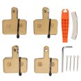 thumbnail image 2 of <p>Bike Brake Pads Electric Bike Brake Pads Brake Pads For Brake Pads Replacement For  4 Pair Bike Brake Pads With Installation Tools Metal Reliable Braking Scooter Brake Pads For, 2 of 7