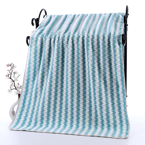 Polyester Bath Towel for Couples | Soft Absorbent Fleece Towel | Quick Dry Drying Towel for Bathroom | 29.5X13.7 Inch Body Towel for Daily Use
