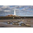 thumbnail image 1 of Lighthouse Northumberland England Poster Print, Large - 38 x 24, 1 of 1