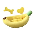 thumbnail image 3 of Milaget Dog Bed Banana Themed Machine Washable Four Season Comfortable Bed L, 3 of 9