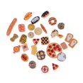 thumbnail image 3 of Modèles de Nourriture DIY Kit de Matériel de Étui de Téléphone Portable Simulation Nourriture Accessoires de Bijoux Réalistes Accessoires de Maison de Poupée, 3 of 8
