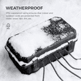 thumbnail image 4 of Outdoor Weatherproof Connection Box, Ip54 Water- Extension Cord Connection Box, Electrical Box to Protect Black, 4 of 6