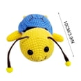 thumbnail image 3 of Chmadoxn Turtle Bee Crochet Kit For Beginners - DIY And Complete Crochet Kit For Beginners, Experts, Adults And Kids, Multicolor Beginner Set Includes Yarn, Hook, Hand woven DIY material bag, 3 of 5