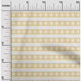 thumbnail image 1 of oneOone Cotton Poplin Mustard Yellow Fabric Geometric Block Sewing Craft Projects Fabric Prints By Yard 56 Inch Wide, 1 of 4