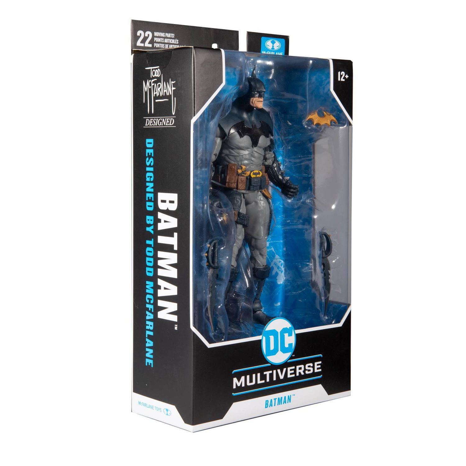 MCFarlane - DC Multiverse - Batman Conçu par Todd McFarlane Figure de 7"