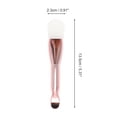 thumbnail image 4 of Unique Bargains 2 Pcs Smooth Facial Mask Brush Rose Gold Tone, 4 of 5