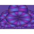 thumbnail image 1 of Ahgly Company Tapis Rectangulaire Lavable en Machine Intérieur Transitionnel Violet, 2 Pieds x 5 Pieds, 1 of 7