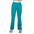 thumbnail image 1 of Landau Essentials Scrub Pants for Women: 9 Pockets, Modern Tailored Fit, Drawstring / Elastic Waist, Straight Leg 8380, 1 of 1