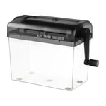 Mini Hand Shredder Portable Manual Shredder Documents Paper Cutting Tool for Home Office Stationery, Desktop Office Desktop U5E8