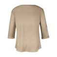 thumbnail image 5 of QIPOPIQ Plus-Size Tops for Women Summer V Neck T Shirts Color Block Raglan Tees Clearance, 5 of 5