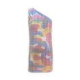 thumbnail image 4 of Wdgfv Robe à Paillettes pour Filles, Robe Moulante de Fête, Sans Manches, Robe de Danse Scintillante pour Anniversaire, Multicolore, 4-5 Ans, 4 of 4