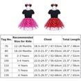 thumbnail image 2 of Minnie Déguisement Robe Bébé Fille Serre-Tête Oreilles de Mouse Robe à Pois, 2 of 6