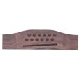 thumbnail image 2 of Acoustic Guitar Bridge, Rosewood Easy Installation 12 String Guitar Bridge  For Musical Instrument, 2 of 8