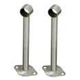 thumbnail image 1 of veasfak Support de Levier de Tuyau de Garde-Robe en Acier Inoxydable 2x Support de Tige de Garde-Robe 200mm, 1 of 9