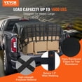 thumbnail image 2 of VEVOR Cargo Net Heavy Duty Cargo Net 120" x 105" Adjustable Buckles & S-Hooks, 2 of 8