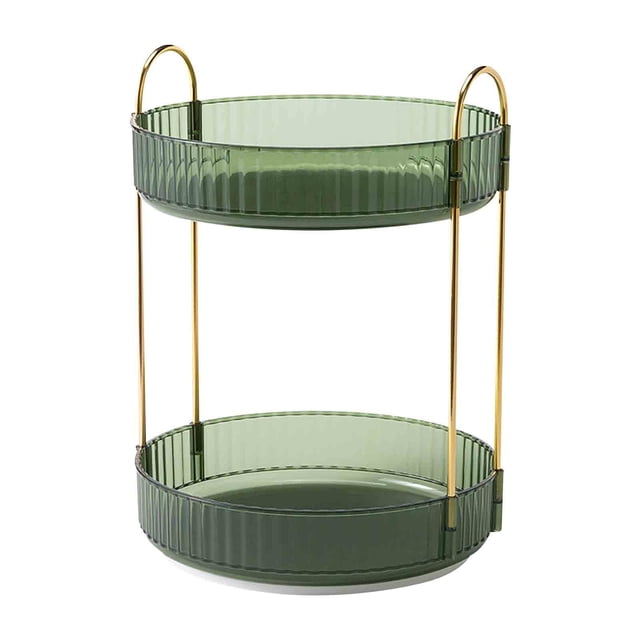 TopLLC Creative 360 ° Rotation To Control Shelf Height Cosmetic Storage Box For Storing Cosmetics And Seasonings