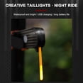 thumbnail image 4 of TopLLC Bicycle Running Water Tail Light Light Road Bike Mountain Bike Bicycle Running Water Light Riding, 4 of 6