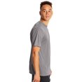 thumbnail image 3 of Hanes Cool DRI TAGLESS Men`s T-Shirt, L, Graphite, 3 of 3