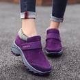 thumbnail image 2 of Espadrilles de Randonnée Mode Polyvalentes pour Hommes et Femmes en Velours Chaud d'Hiver avec Boucle en Velours, 2 of 9