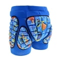 thumbnail image 1 of jinwen Short Rembourré de Ski pour Hanches, Fessiers, Coussinet de Protection des Hanches S Bleu P, 1 of 9