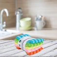 thumbnail image 2 of Binwennn Kitchen Towels Polyester Baking Towels Bread Striped Non Oiled Multifunctional Microfiber Rag Lazy Dishwashing Hundred Cleaning Cloth Dishwashing Cloth, 2 of 7