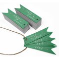 thumbnail image 3 of Inkdotpot Real Silver Foil Made With Love Text Tags Favor Hang Paper Tags 100 Pieces, 3 of 6