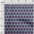 thumbnail image 1 of oneOone Tissu en Coton Flex Imprimé Géométrique Ikat au Mètre 40 Pouces de Large, 1 of 4