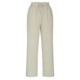 thumbnail image 4 of FNFYFH Clearance Plus Size Comfortable Ladies Linen Trousers Loose, 4 of 6