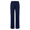 thumbnail image 1 of Adar Uniforms Unisex Natural-Rise Drawstring Tapered Leg Pants Petite, 1 of 6