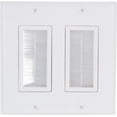 thumbnail image 2 of Buyer's Point Dual Brush Wall Plate with Kit [UL Listed] White, 2 of 7