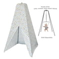 thumbnail image 3 of Jolly Jumper Teepee Tent | Play Tent Accessory for Jolly Jumper with Super Stand | Indoor/Outdoor Collapsible Tent with Velcro Door | Machine Washable, 3 of 3