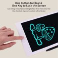 thumbnail image 4 of PANGJIFA 10 Inch LCD Writing Tablet Eye-Protected Screen Magnetic Stylus Green, 4 of 8