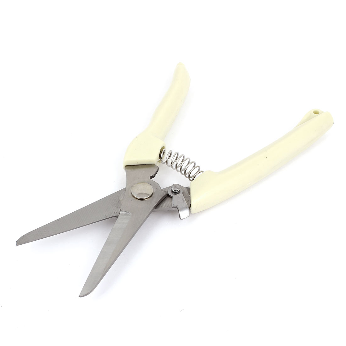 Gardening Plant Nonslip Handle Spring Loaded Hand Branch Pruning Shears Cutter