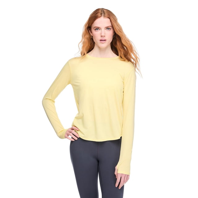 Athletic Works Women's Long-Sleeve T-Shirt