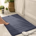 thumbnail image 1 of Rubber Bath Mat for Inside the Tub Bathroom Rugs, Soft and Absorbent Microfiber Bath Rugs, Non-Slip Shower Carpet, Machine Wash Dry, Bath Mats for Bathroom Floor, Tub and Shower, 1 of 9