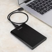 USB 3.0 to USB2.0 SSD Case, External Portable Professional SSD Case Hard Drive Enclosure Hard Drive Case for Men Women for 2.5 Inch 7-9.5MMHDD and SSD Laptop Hard Drive