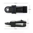 thumbnail image 2 of Tent Canopy Clip Awning Windproof Fixing Buckle Plastic Fittings Adjustable Heavy Duty Lock Grip For Tarp & Shade Cloth Shade, 2 of 8
