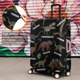 thumbnail image 3 of Travel Luggage Cover Suitcase Protector Fits 18-32 Inch Luggage Wheel Covers Patterned Travel Related Items Flower Luggage Protector Elastic Luggage Anti-scratch Suitcase Cover M, 3 of 5