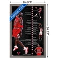 thumbnail image 2 of Michael Jordan - Timeline Wall Poster, 22.375" x 34" Framed, 2 of 4