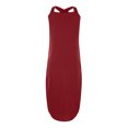 thumbnail image 4 of Lenago Robes Grande Taille pour Femmes 2023 Robe Longue d'Été Décontractée Sans Manches Fendue avec Poches en Solde, 4 of 7