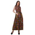 thumbnail image 1 of Moomaya Robe d'Été Sans Manches Chemise à Boutons Tenues Décontractées Femmes Grande Taille, 1 of 4