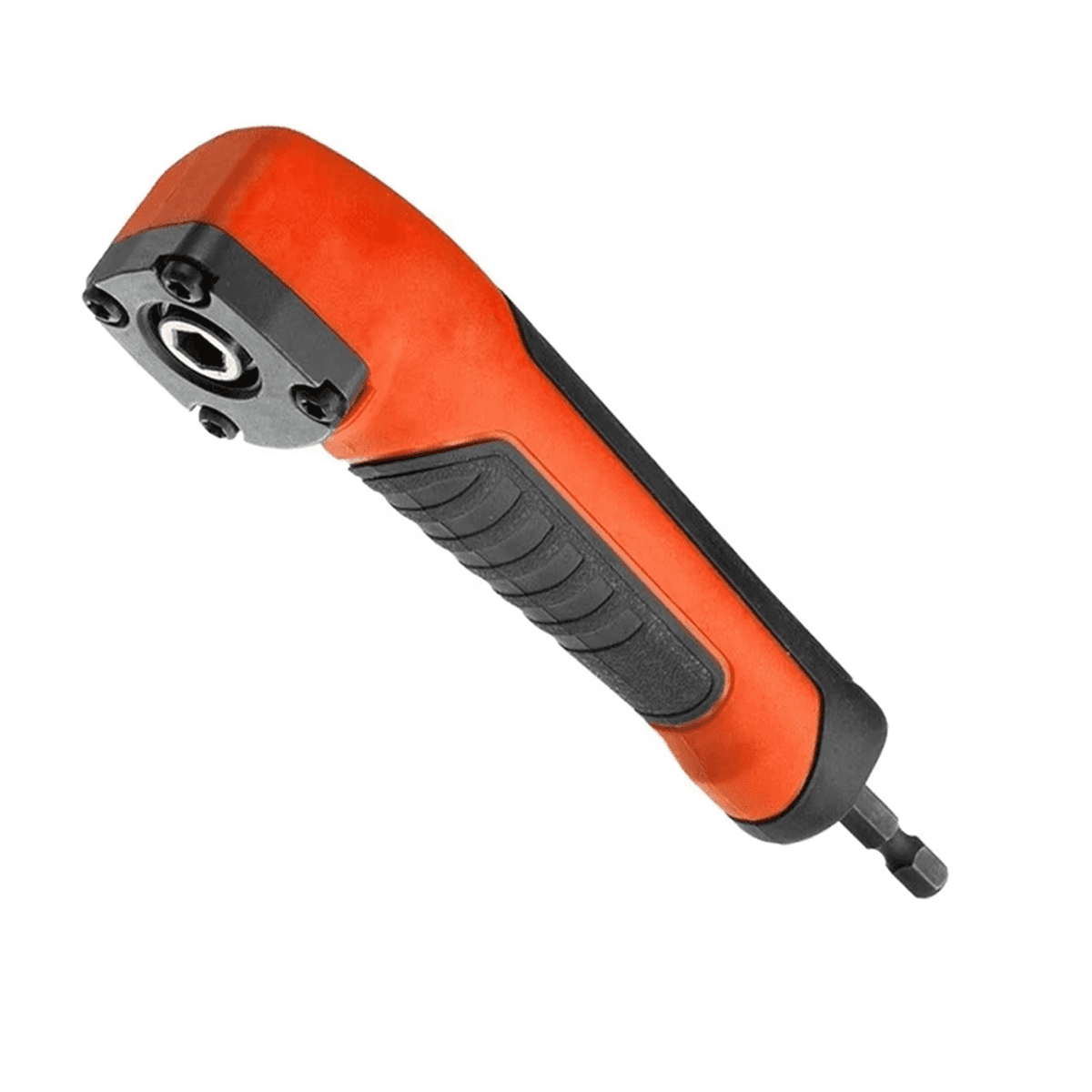 90 Degree Right Angle Drilling Shank Extension Adapter Powerful Corner Multi-Purpose Power Tool Parts Accessories Orange