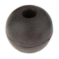 thumbnail image 1 of S SERENABLE Rope Float 15 cm 2.5 cm Hole Boat Anchor Buoy for Dock Swim Lane Aquaculture Black, 1 of 9